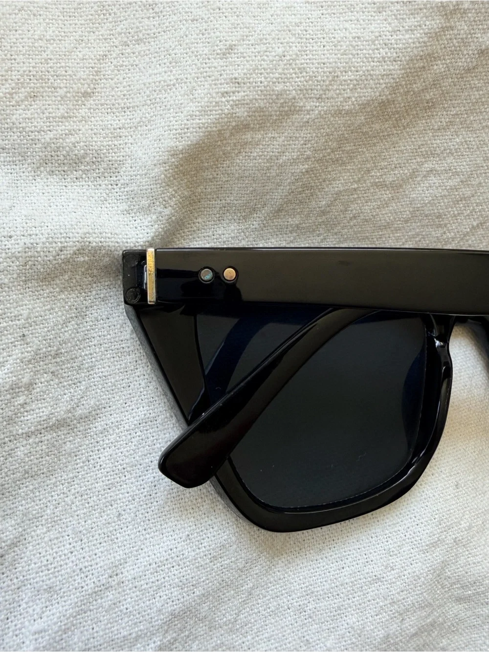 Black Oversized Square Women's Sunglasses